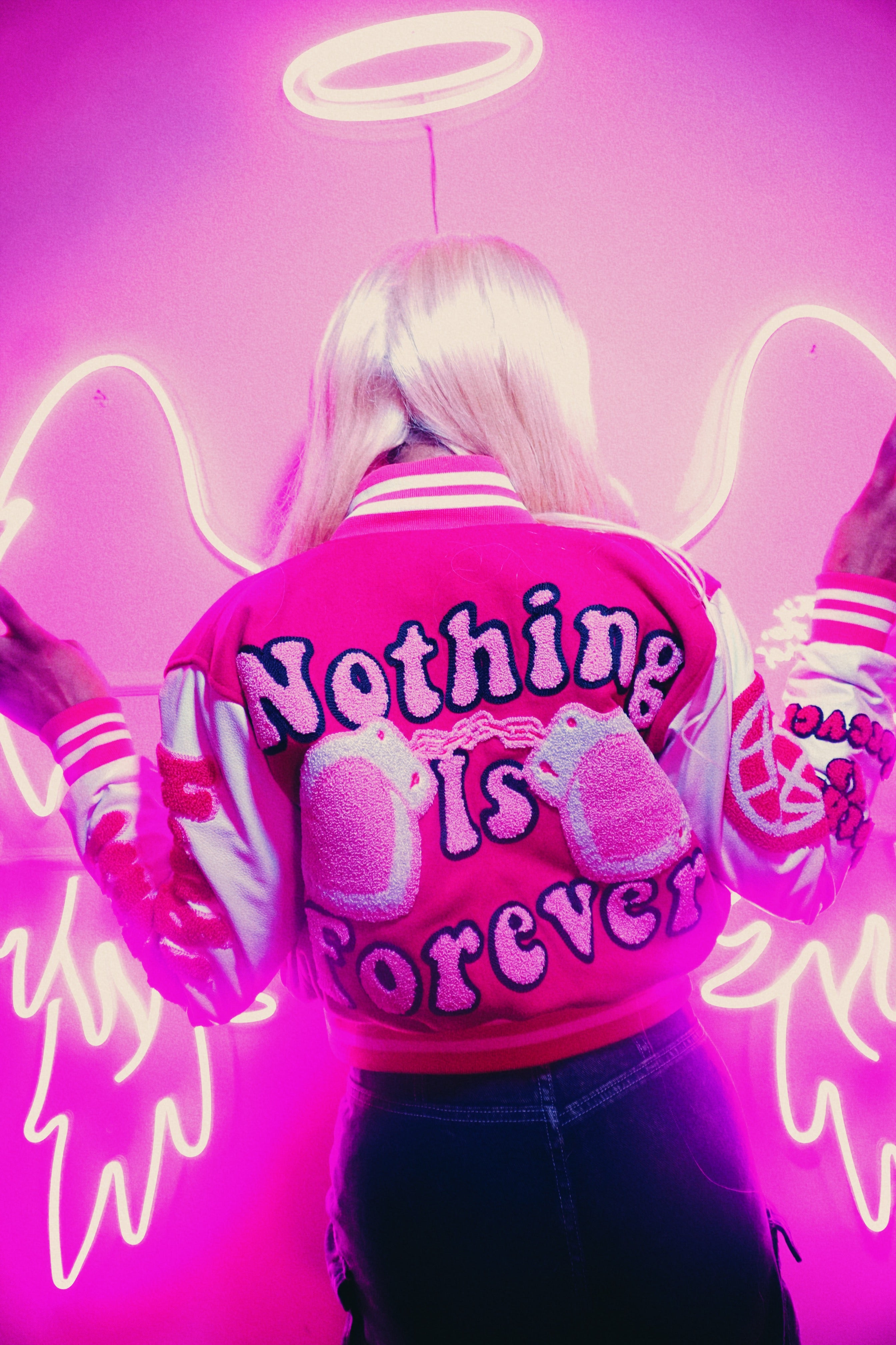 “Nothing is Forever” Varsity Jacket