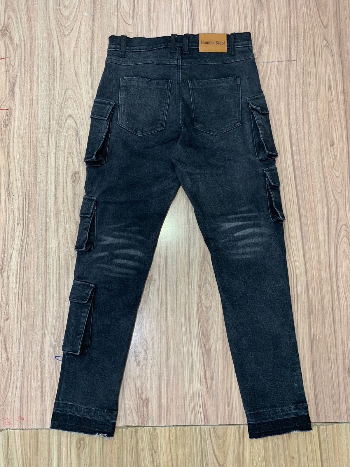 Men's Cargo Denim Jeans
