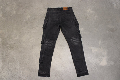 Men's Cargo Denim Jeans