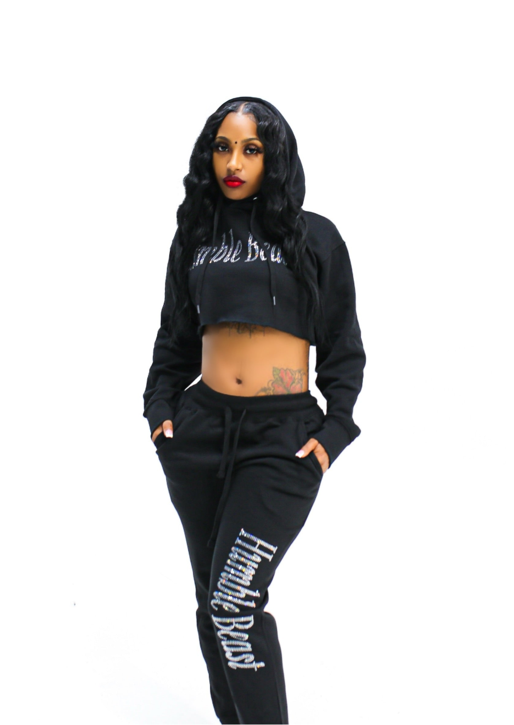 Rhinestone Sweatsuit
