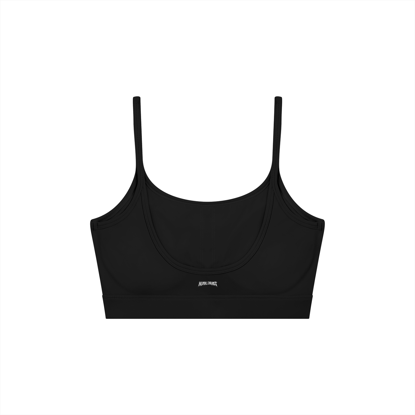 Women's Solid U-Neck Sports Bra