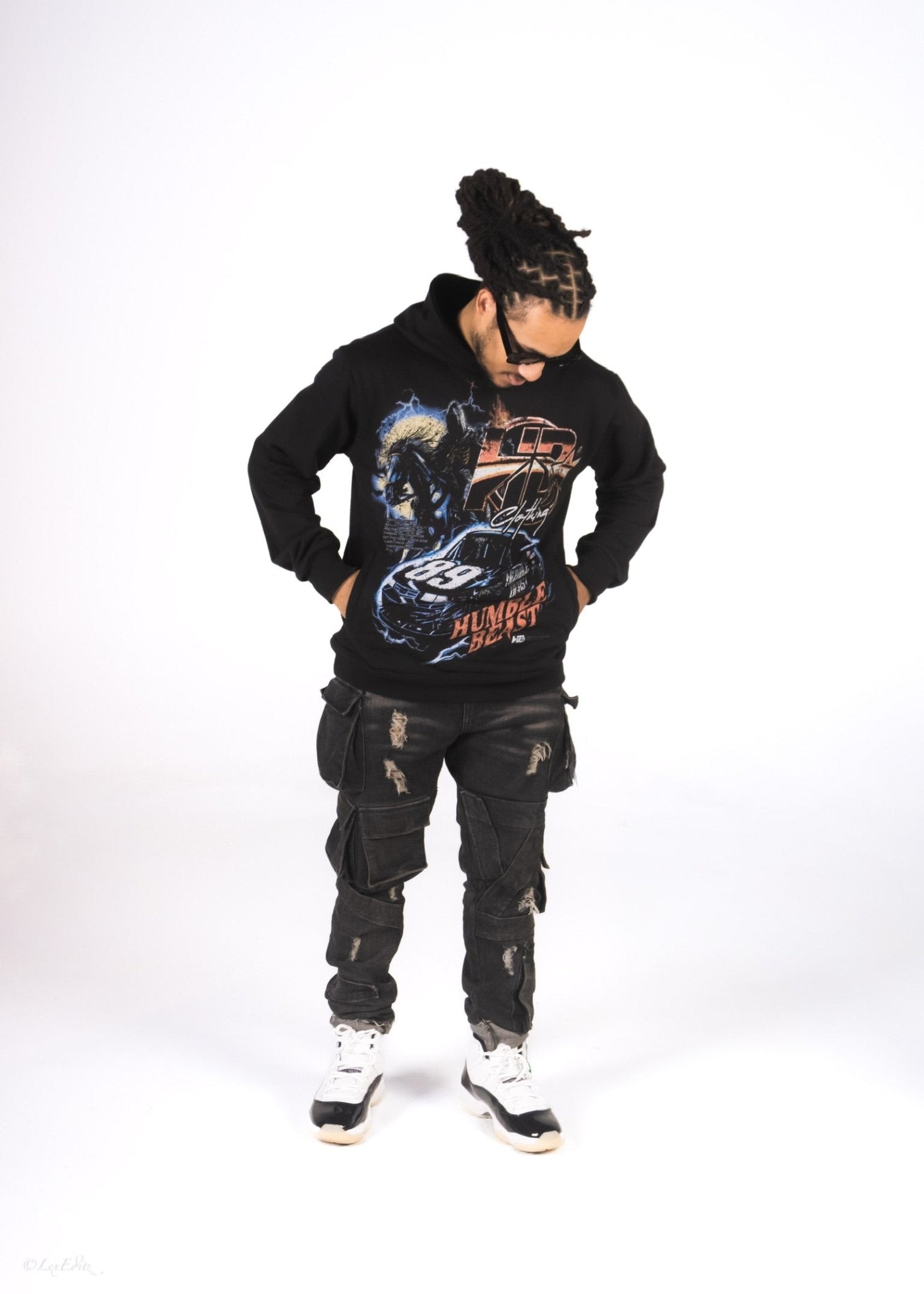 Men's Cargo Denim Jeans - Humble Beast Clothing