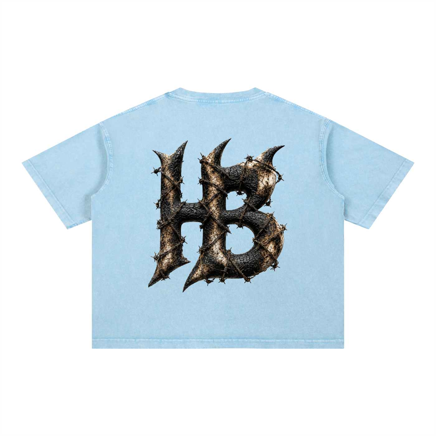 Mineral Wash Boxy Cotton T-Shirt - Humble Beast Clothing