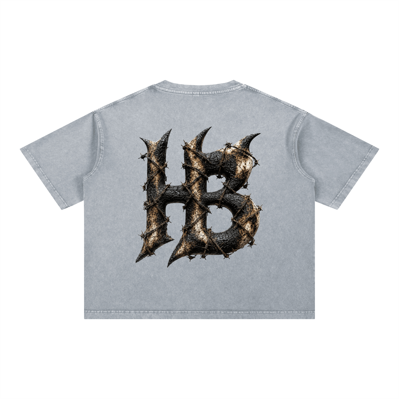 Mineral Wash Boxy Cotton T-Shirt - Humble Beast Clothing
