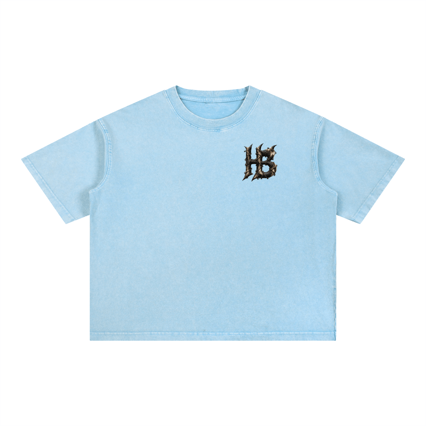 Mineral Wash Boxy Cotton T-Shirt - Humble Beast Clothing