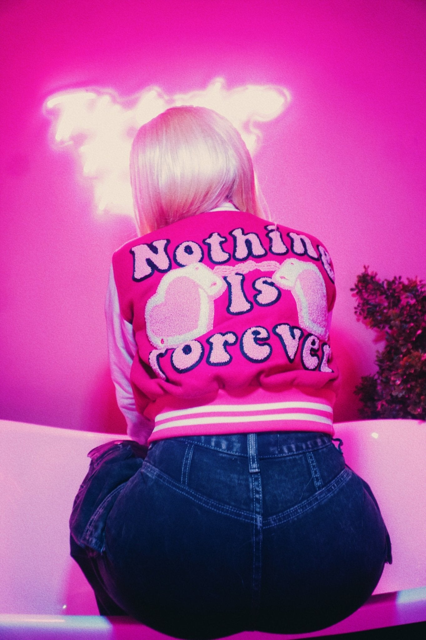 “Nothing is Forever” Varsity Jacket - Humble Beast Clothing
