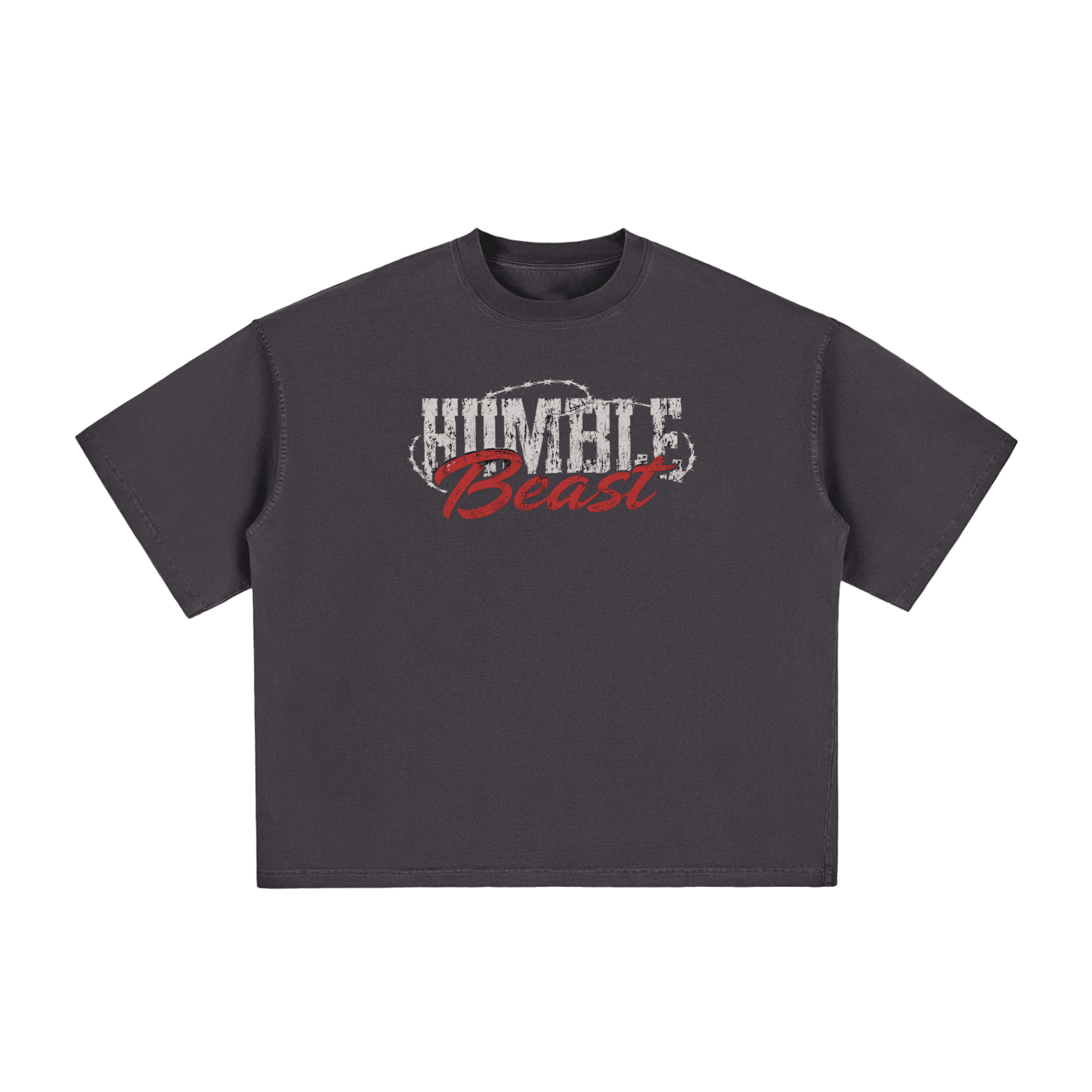 Vintage Washed Boxy T-Shirt - Humble Beast Clothing