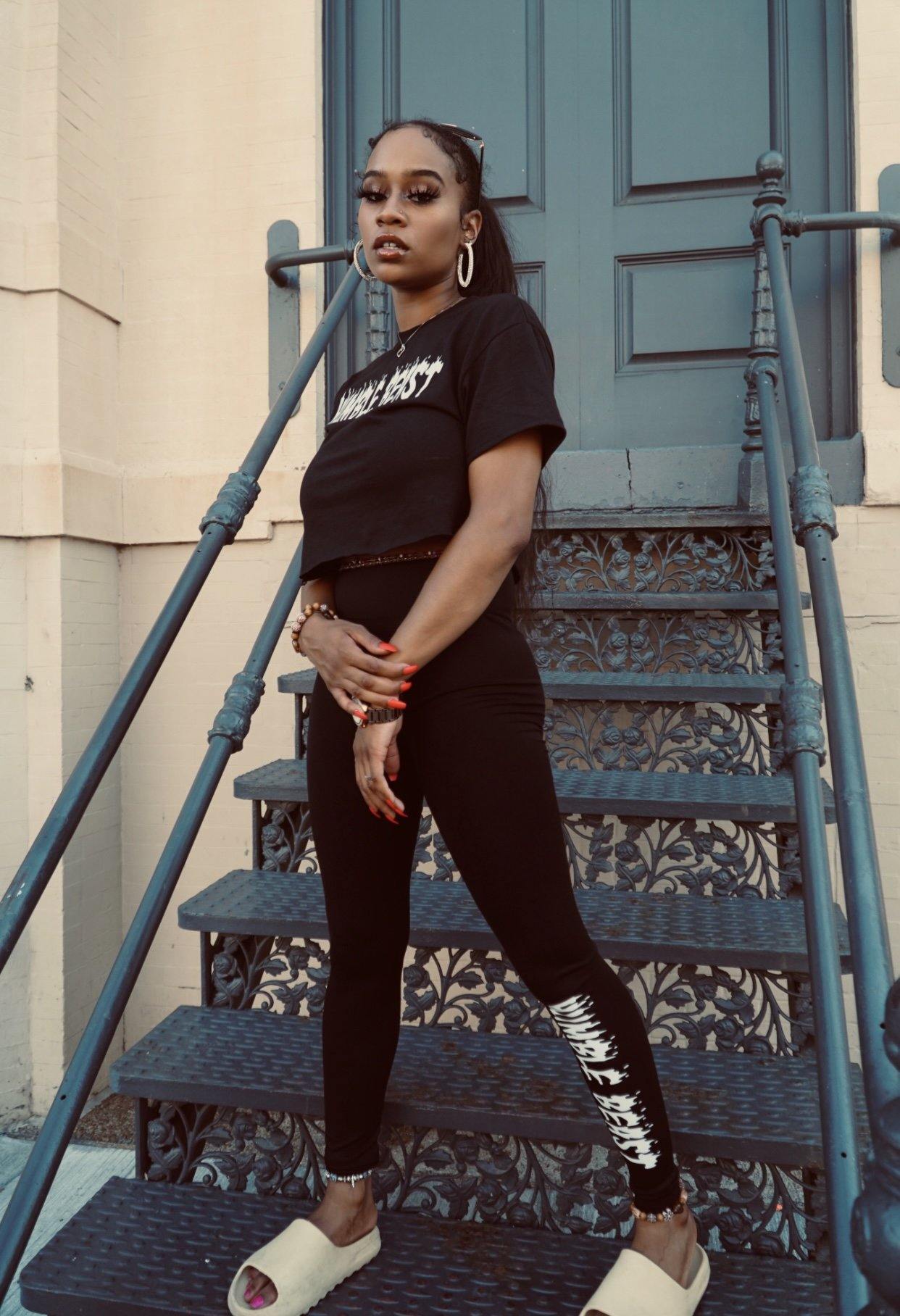 Reflective Croptop Set - Humble Beast Clothing 